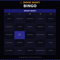 Movie Night Bingo — Printable Bingo Cards (30 Unique Cards)